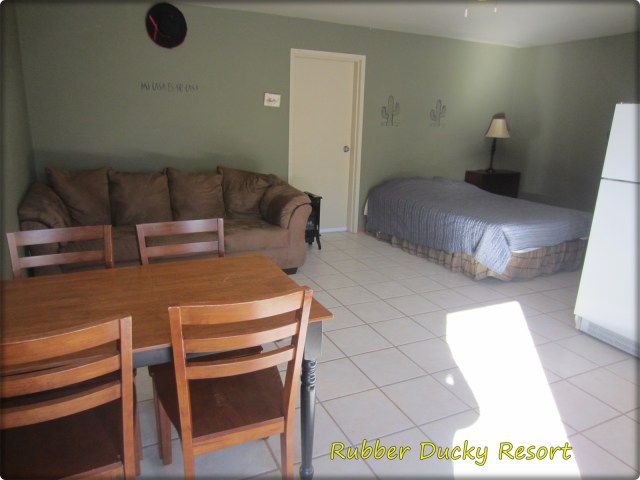 Manitoba campground motel room