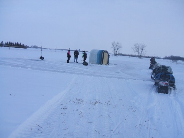 Ice fishing 