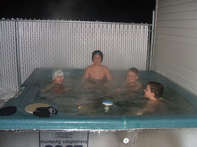 New Year's Hot Tubbin