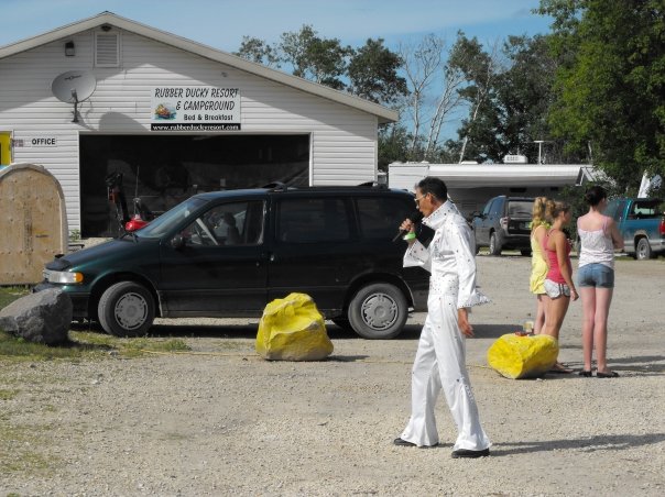 Even Elvis made an appearance.