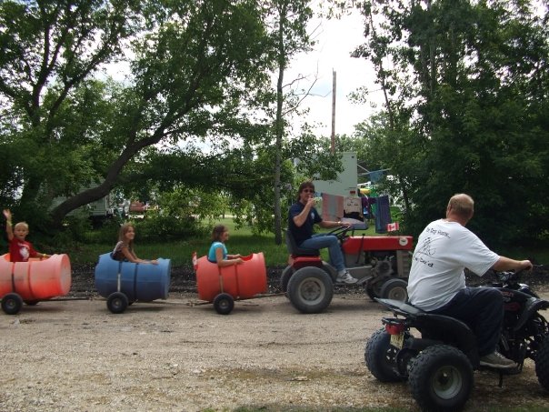 We had some new volunteer train drivers. Metro appears to be making sure he is doing it right. 