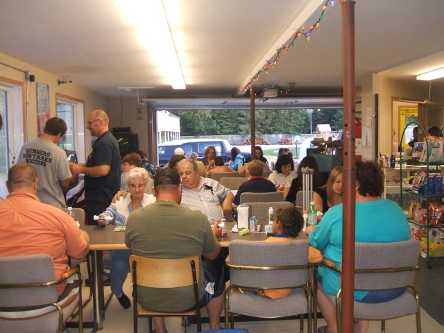 Filled to capacity for Bingo on Friday