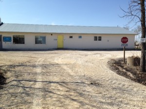 Then stop in the staging area while you go inside to register