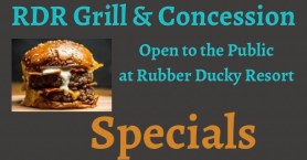 RDR Grill at Rubber Ducky Resort near Warren Stonewall
